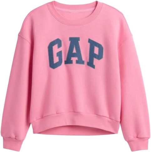 GAP Girls' Logo Relaxed Crew in Saudi Arabia