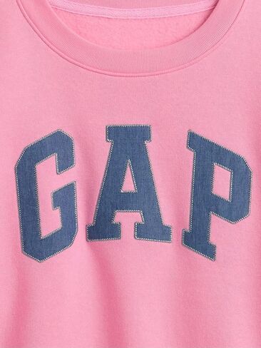 GAP Girls' Logo Relaxed Crew in Saudi Arabia
