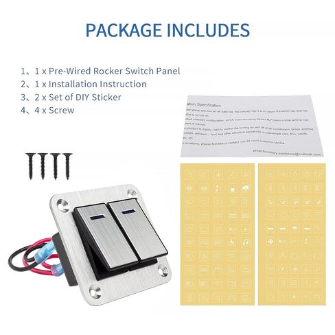لوحة مفتاح الروك 4 عصابة الألومنيوم مقاومة للماء 12 فولت/24 فولت لوحة تبديل التبديل ، 3 دبوس مفتاح قارب على السيارة ، مسبقًا للسيارات البحرية للسيارات in Kuwait