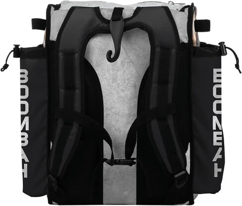 Boombah Mini Superpack Bat Pack - 8" x 12.5" x 18" - Crusher Black/Gray/White in Saudi Arabia