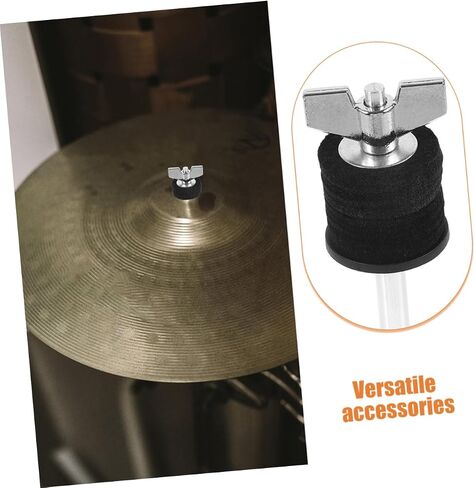 NUOBESTY 2Pcs Alloy Cymbal Stacker Holder Durable Cymbal Boom Mount for Percussion Elevated Design for Dual Cymbal Setup Stable Installation for Drum Accessories in Saudi Arabia