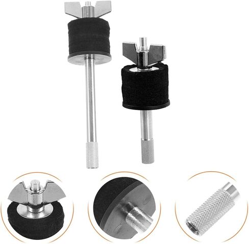 NUOBESTY 2Pcs Alloy Cymbal Stacker Holder Durable Cymbal Boom Mount for Percussion Elevated Design for Dual Cymbal Setup Stable Installation for Drum Accessories in Saudi Arabia