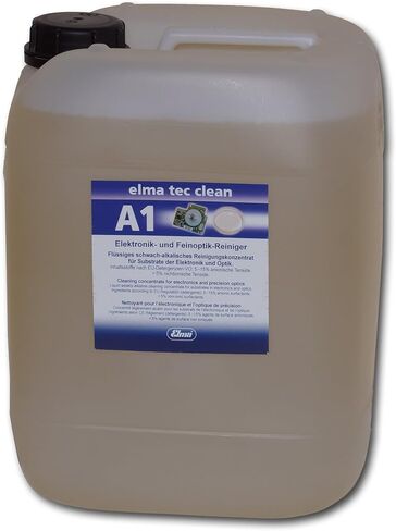 Elmasonic 800 0102 Elma TEC Clean A1 Fultrasonic Solution Fection for Electronics and Optics- سائل تنظيف قوي للاستخدام الصناعي in Kuwait