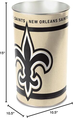 Wincraft New Orleans Saints 15 '' Wastebasket in Saudi Arabia