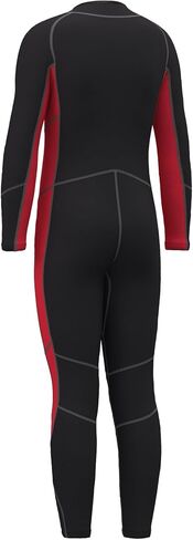 Hevto Kids Wetsuit for Boys Girls Toddler Youth 3/2mm neoprene Shorty Full Wet Suits Zip الأمامية في الماء البارد للسباحة in Kuwait