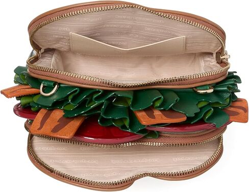 kate spade new york IN THE Garden Patent Leather 3D Micro Crossbody, Pastry Pink Multi in Saudi Arabia
