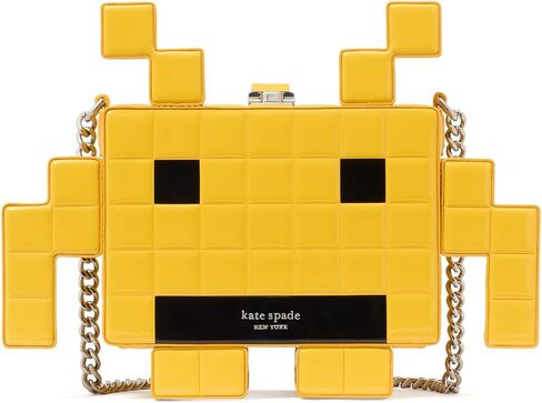 kate spade new york IN THE Garden Patent Leather 3D Micro Crossbody, Pastry Pink Multi in Saudi Arabia