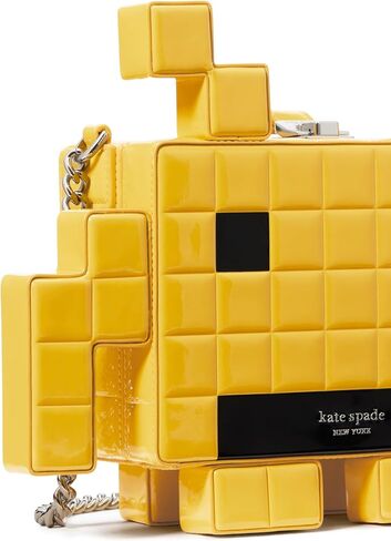 kate spade new york IN THE Garden Patent Leather 3D Micro Crossbody, Pastry Pink Multi in Saudi Arabia