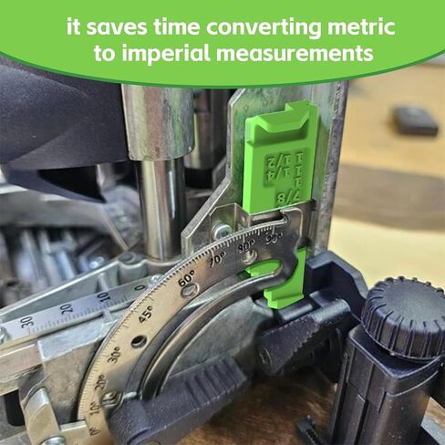Imperial Thickness Gauge for Festool Domino DF 500 (1/2in to 1 1/2in) in Saudi Arabia