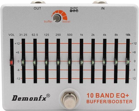 Demon FX 10 Band Eq + Outper أو Boost Adjust Option in Kuwait