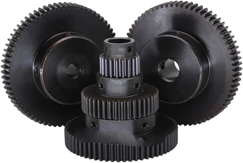 تروس محرك العتاد عالية الدقة من 1M-40T/60T-150 أسنان SC45#تبريد تردد عالي من الصلب الكربوني من الأسنان المحدبة تحفيز العتاد 6/8/10/12/25 ملم (60T 25MM) in Kuwait