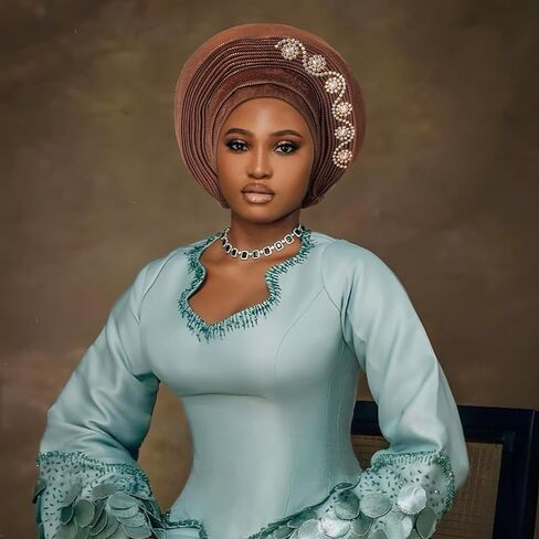 العمائم الإفريقية الرائعة ، والقبعات ، ورؤوس الجيل النيجيري الأنيق لفائف الرأس الأفريقية وروابط رأس الجيل التلقائي in Kuwait