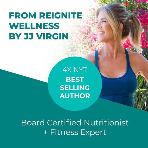 Reignite Wellness by JJ Virgin | SHEatine Powder | Creatine Trifecta for Powerful Aging | Creatine HCL, Taurine & Magnesium Glycinate | Orange Flavor 60 Servings in Kuwait