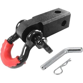 4.75 طن المتلقي D-Ring Trailer Hitch Shackle Tow Bar RV Parts Car Camper Excessories Caravan Components in Kuwait