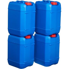 Hudson Exchange 5 جالون (20 لتر) معالجة حاوية مع CAP ، HDPE ، الأزرق in Kuwait