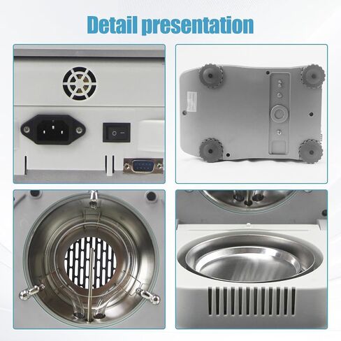 Moisture Analyzer with 120g-0.001g Precision Fast Heating & Drying (40-160°C) Ideal for Quick Moisture Testing in Food, Plants, and Building Materials in Saudi Arabia