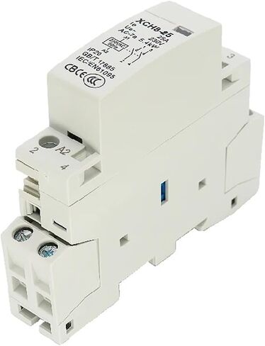 2P 16A/20A/25A AC Din Rail Modular Contactor 220V/230V 50/60Hz 1NO 1NC 2NO 2NC Household Control Switch (16A-2NC) in Saudi Arabia
