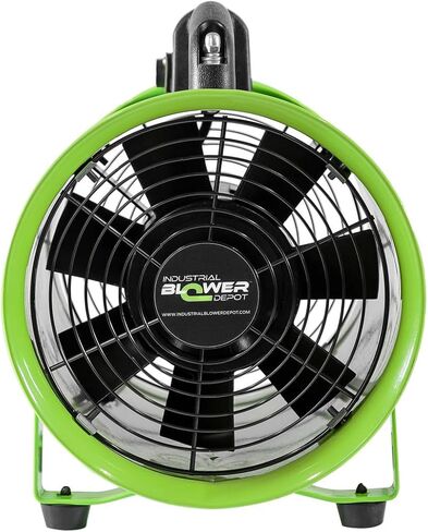 Metal Blower BIM12 2,200 CFM, Single Speed & 3/4 HP | Includes 4 EPDM Rubber Supports | Super Quiet, UV Resistant | Certified Quality & Reliability. in Kuwait