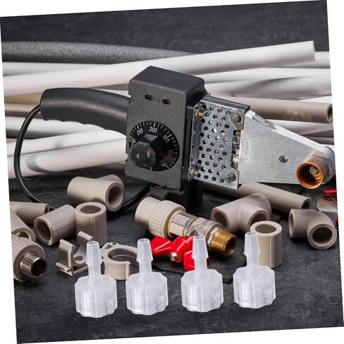 8pcs Luer Lock Connector Kit PP Inline Hose Adapter for Luer Lock Tubing Compatible with Medical Aquarium Food Machinery and Spray Printing Equipment in Saudi Arabia