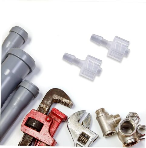 8pcs Luer Lock Connector Kit PP Inline Hose Adapter for Luer Lock Tubing Compatible with Medical Aquarium Food Machinery and Spray Printing Equipment in Saudi Arabia