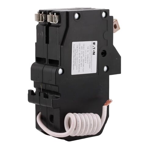 CHN230GF 30 Amp Double Pole GFCI Ground Fault Circuit Breaker, Pigtail Neutral, 240V, 10kAIC, UL Listed (1) in Saudi Arabia