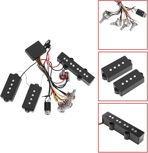 Keenso Guitar Bass Pickup Electric Bass Preamp Wiring Circuit Circuit Assactory in Saudi Arabia