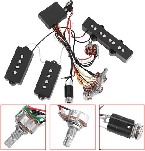 Keenso Guitar Bass Pickup Electric Bass Preamp Wiring Circuit Circuit Assactory in Saudi Arabia