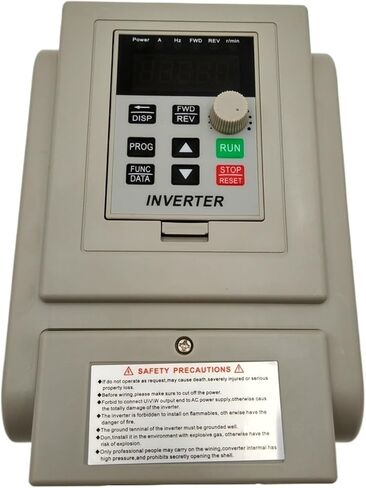VFD Converter VFD 1.5KW/2.2KW/4KW CoolClassic Frequency Converter ZW-AT1 3P 220V Output XSY-AT1 wyt6(1.5KW 220V(Black)) in Saudi Arabia