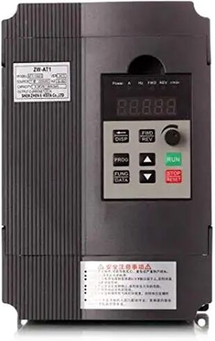 VFD Converter VFD 1.5KW/2.2KW/4KW CoolClassic Frequency Converter ZW-AT1 3P 220V Output XSY-AT1 wyt6(1.5KW 220V(Black)) in Saudi Arabia