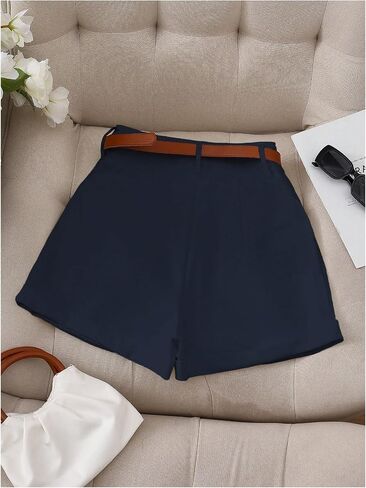 Floerns Women's Casual Summer Wide Leg Shorts High Waisted Going Out Shorts in Saudi Arabia
