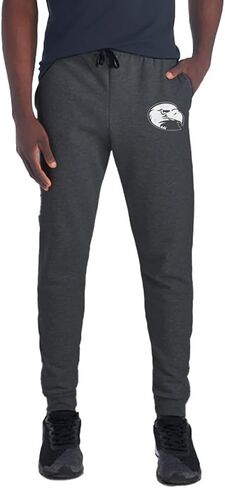 Jogger Sweatpants المرخص رسميًا للجنسين للرجال والنساء مع جيوب الشعار الأساسي الشعار هيذر مجموعة هيذر in Saudi Arabia