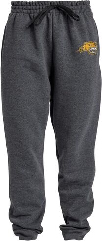 Jogger Sweatpants المرخص رسميًا للجنسين للرجال والنساء مع جيوب الشعار الأساسي الشعار هيذر مجموعة هيذر in Saudi Arabia