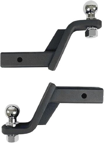 8inch Drop Tow Bar W/50mm 2inch Ball Cover Mount Tongue Hitch Trailer Car RV Boat Parts Accessories(with 50mm Ball) in Saudi Arabia