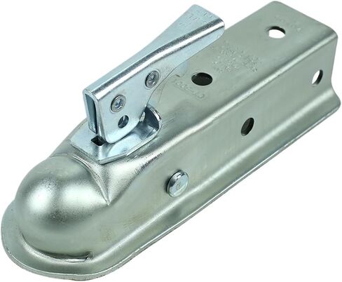 Trailer Coupler 2 X 2 Hitch Ball Coupling Straight Tongue 3500 Lbs RV Parts Camper Caravan Accessories in Saudi Arabia