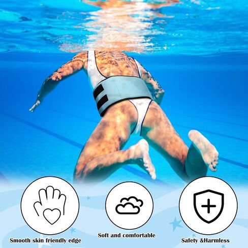 Swim Belt for Adults Swim Floating Belt with Adjustable Pool Weights for Water Exercise Training Equipment Tools for Adults Water Aerobic Pool Exercises and Workouts in Saudi Arabia