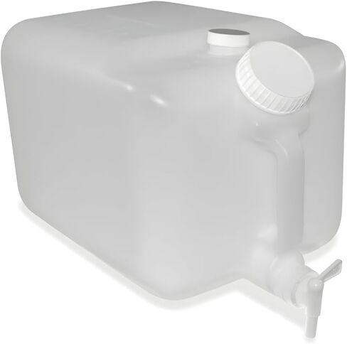 Quality Chemical Buddy Jug - 5 Gallon E-Z Fill Container with Faucet Handle for Carry & Transport, Easy to Use Spout for Smooth Dispensing (Pack of 1) in Saudi Arabia