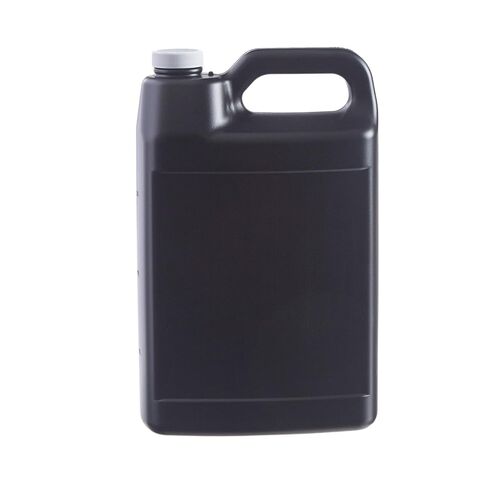 Hudson Exchange 1 Gallon (6 Pack) Large F-Style Plastic Jug Container Bottle with Cap, Food Grade BPA Free HDPE, Black, (1003+1106-3) in Kuwait
