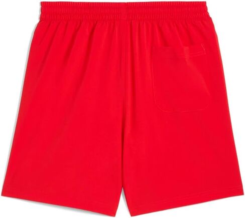 Puma F1 ESS+ Woven Shorts 7" - Men's (White/Red) in Saudi Arabia