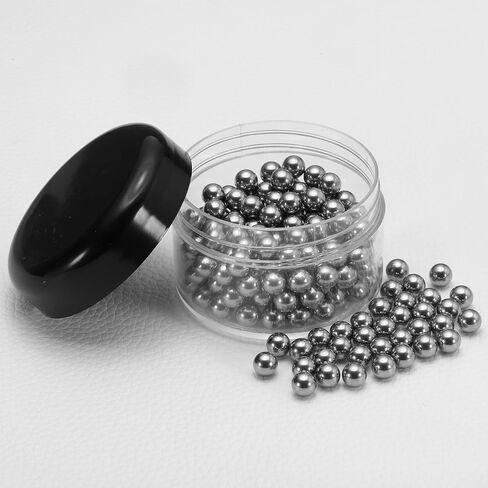 uxcell 500 Pcs 3 mm Bearing Balls 304 Stainless Steel Ball G100 Precision Balls in Saudi Arabia