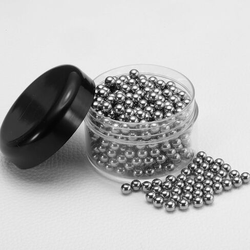 uxcell 500 Pcs 3 mm Bearing Balls 304 Stainless Steel Ball G100 Precision Balls in Saudi Arabia