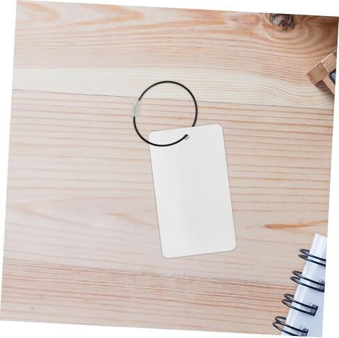 Cabilock 12pcs Sturdy Cable Keychain Luggage Tag Wire Loops Coated Steel Wire Security Lanyard Versatile for Travel in Saudi Arabia