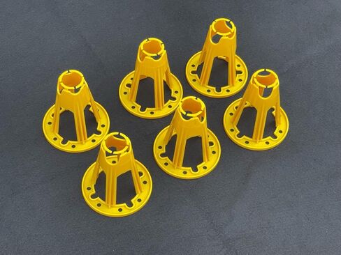Sandbaggy Plastic Rebar Support Chairs - Elevates #3 to #5 Rebar 4-1/4" or 4-3/4" - Concrete Chair and Steel Wire Mesh (500, 4.25" - 4.75") in Saudi Arabia