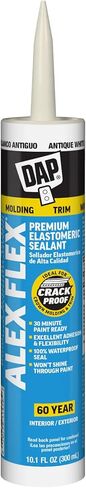 DAP Alex Flex Premium Molding & Trim Siliconized Sealant, Antique White, 10.1 Oz in Saudi Arabia