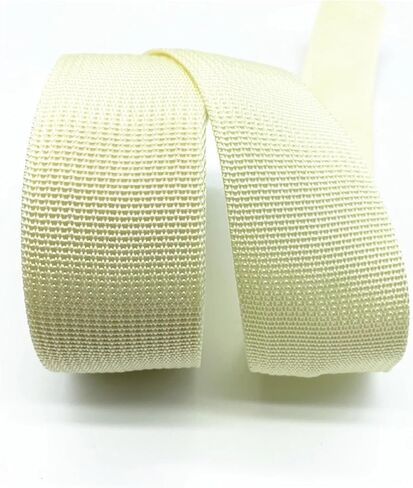 Nylon Webbing Belt，Heavy Cotton Webbing， 5 Yards 38mm Canvas Ribbon Belt Bag Webbing Nylon Webbing Pet Webbing Knapsack Strapping Sewing Bag Belt Accessories Webbing Strap in Kuwait