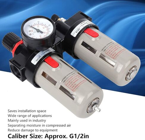 فاصل مياه الزيت BFC-4000 ، معالجة مصدر مرشح الهواء المضغوطة مع الضغط للأنظمة السائلة الصناعية in Kuwait