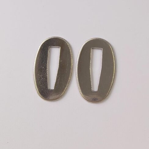 2-Pack Metal SEPPA DIY Accessories for Japanese Samurai Swords, Katana, wakizashi, and Short Swords in Saudi Arabia