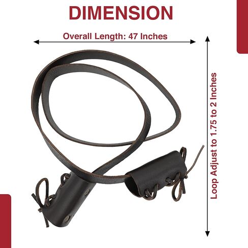 RERHORE REPLICAS ™ الجلود البلادي في العصور الوسطى غمد الظهر للسيوف - حامل سيف قابل للتعديل ودائم in Kuwait