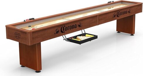Holland Bar Stool Co. Indoor/Outdoor/Patio Modern Home Office Sports Game Corona 12' Shuffleboard Table - Chardonnay in Saudi Arabia