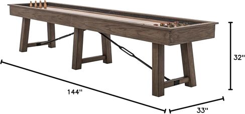 Plank & Hide - Isaac Shuffleboard Table in Kuwait