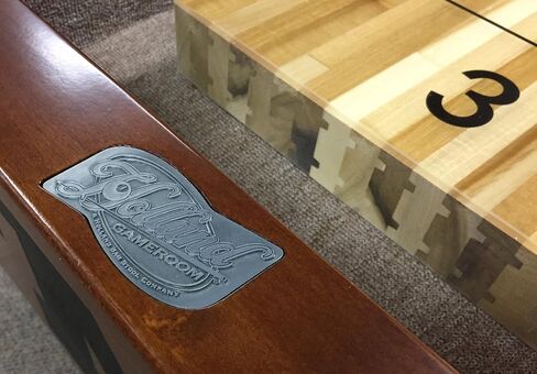 Holland Bar Stool Co. داخلي/في الهواء الطلق/الفناء الحديثة في المكاتب المنزلية الرياضية لعبة طراز 12 'Shuffleboard - Chardonnay in Saudi Arabia